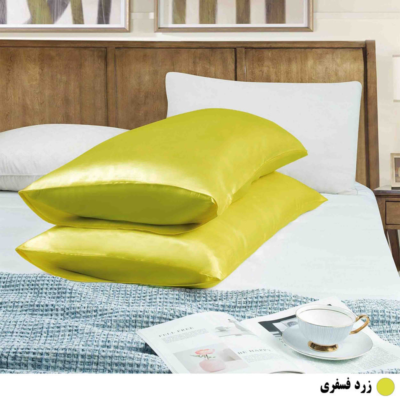 روبالشی مانیکاهوم مدل ساتن ابریشم سایز 50*70 سانتی متر