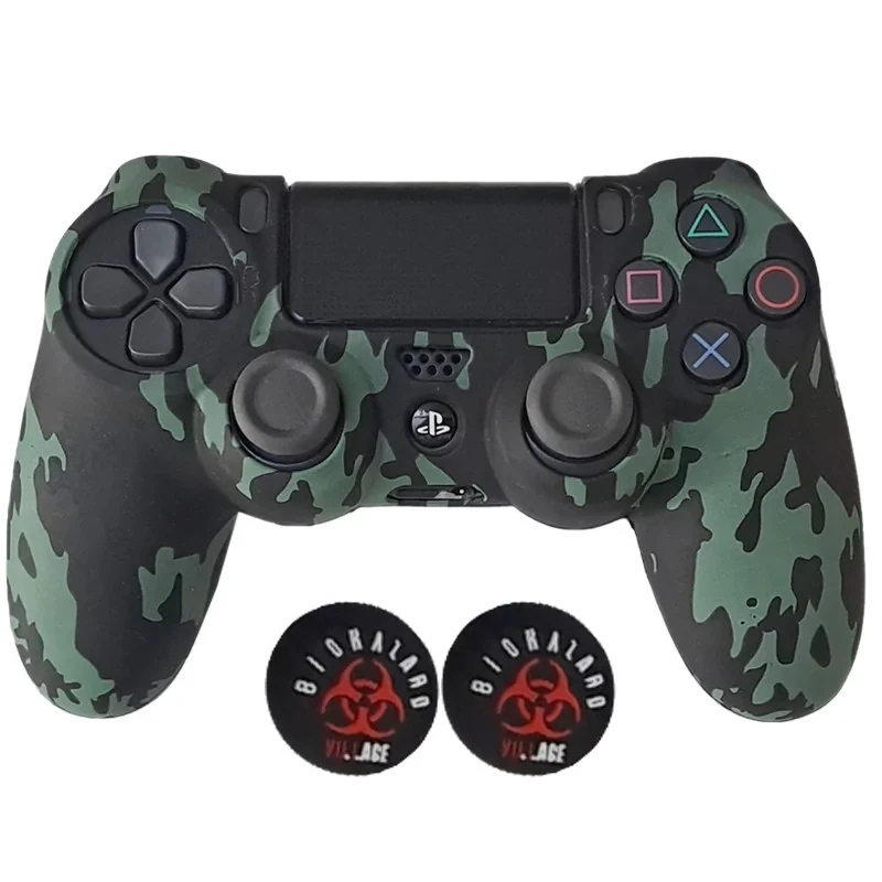 محافظ دسته پلی استیشن ۴ مدل ARMY PS4-422 به همراه روکش آنالوگ