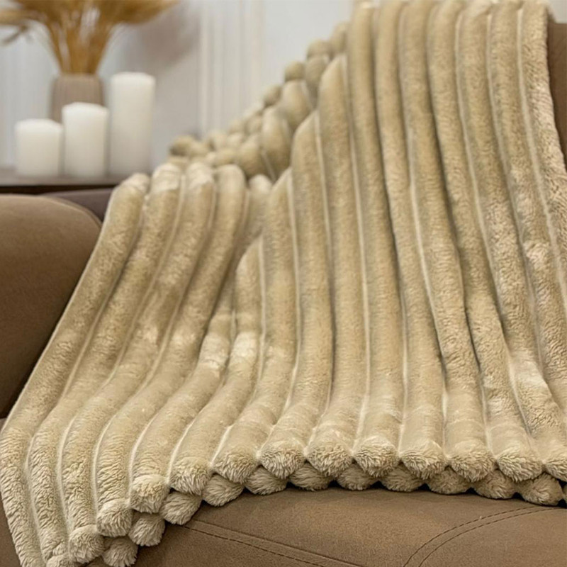 شال مبل و تخت مدل ربیت سایز 200 × 130سانتی متر