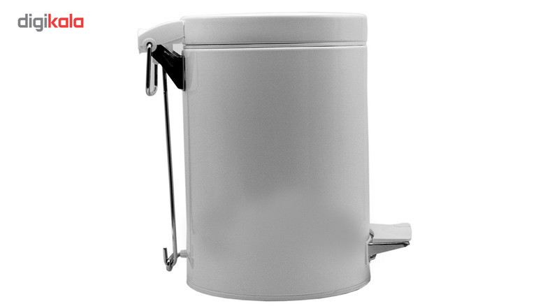 سطل زباله پدالی بهاز کالا مدل S-504 ظرفیت 6 لیتری