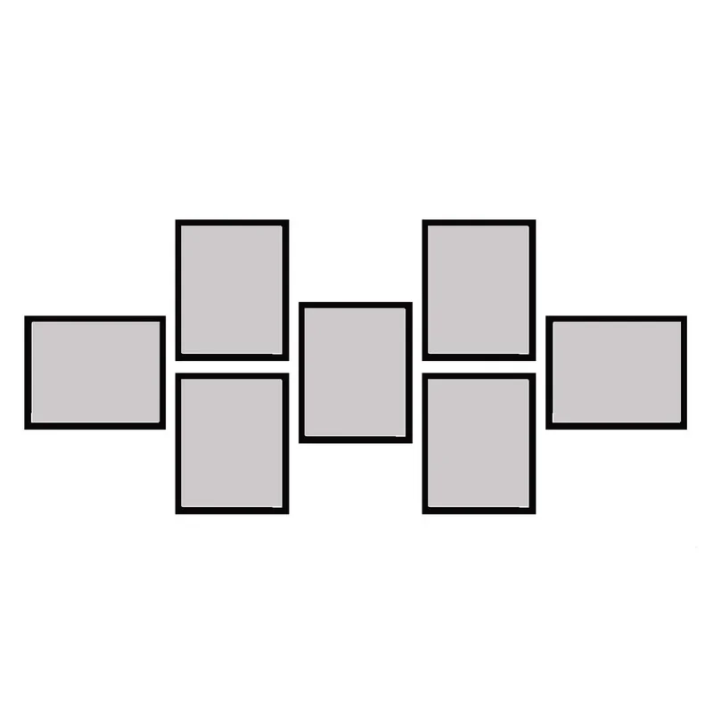 قاب عکس بکلیت مدل 215-89 مجموعه 7 عددی