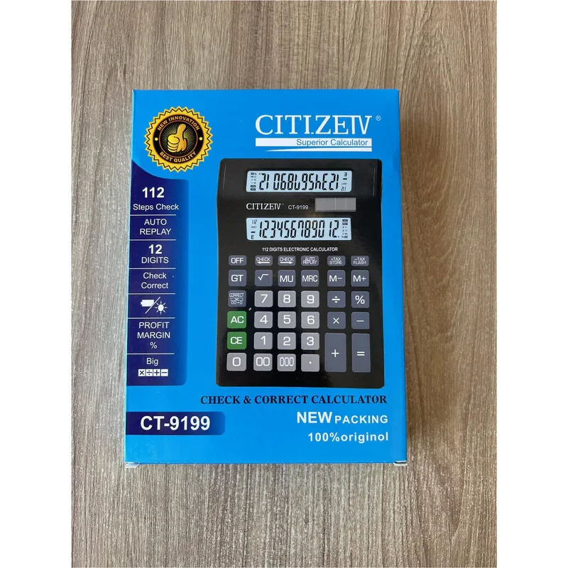 ماشین حساب سیتیزیو مدل CT-9199