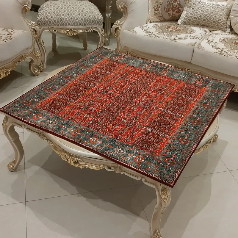 رومیزی طرح ترکیش کد KN-RTork100SQ