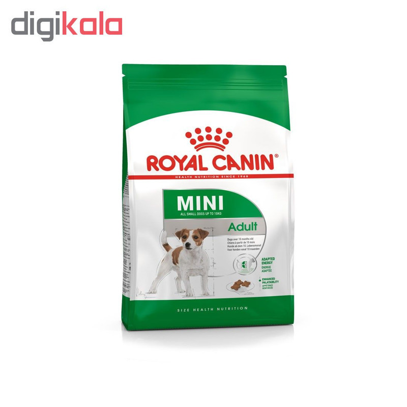 غذای خشک سگ نژاد کوچک رویال کنین مدل Mini Adult وزن 2 کیلوگرم