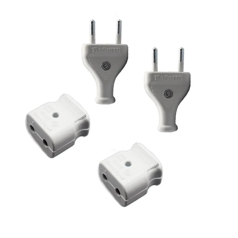 دوشاخه و مادگی نور مدل AF-02  بسته 4 عددی
