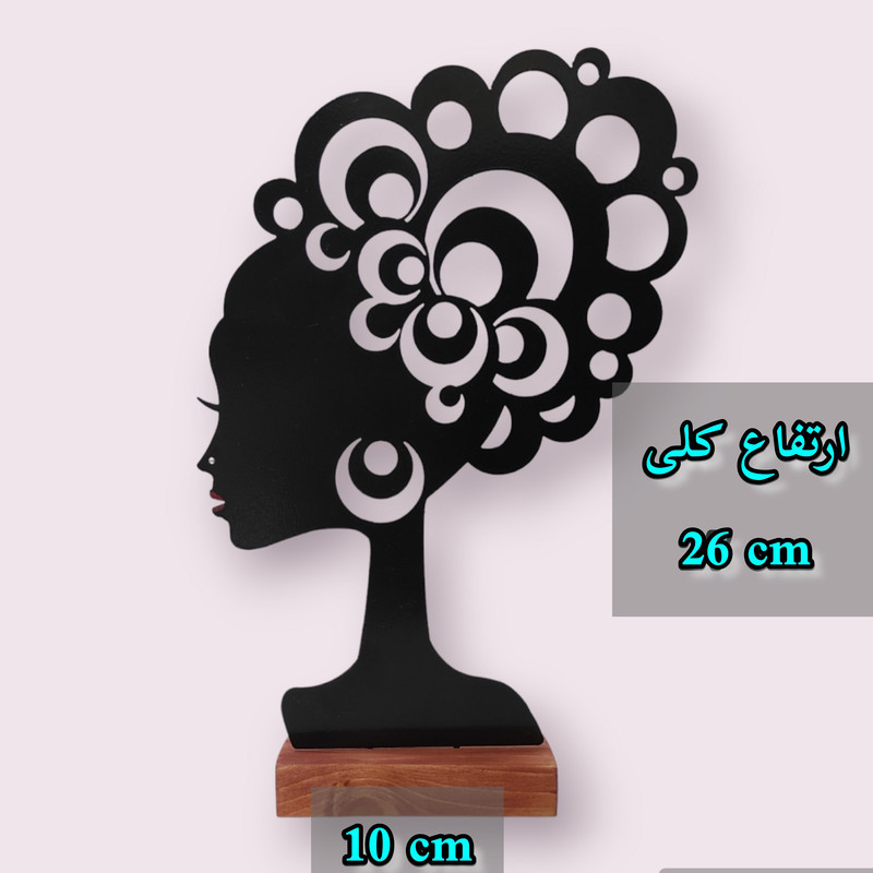 تندیس نیتا متال طرح دختر آفریقایی