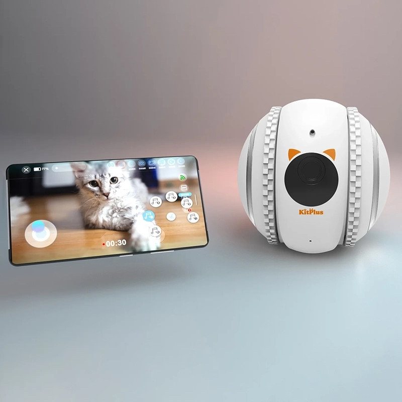 دوربین رباتیک حیوانات خانگی کیت پلاس مدل Petpal Robot
