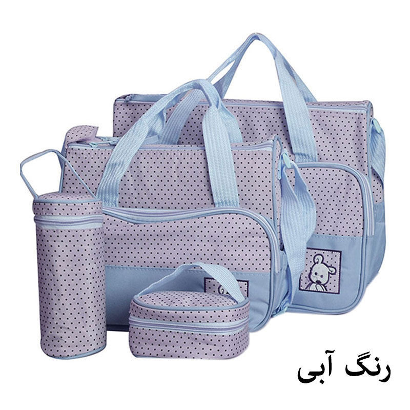 ساک لوازم کودک و نوزاد مدل SF-00125 بسته 4 عددی