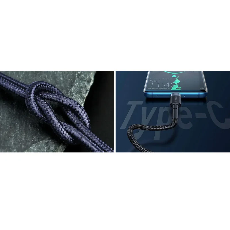 کابل تبدیل USB به USB-C باسئوس مدل CATKLF-PG1 طول 1 متر