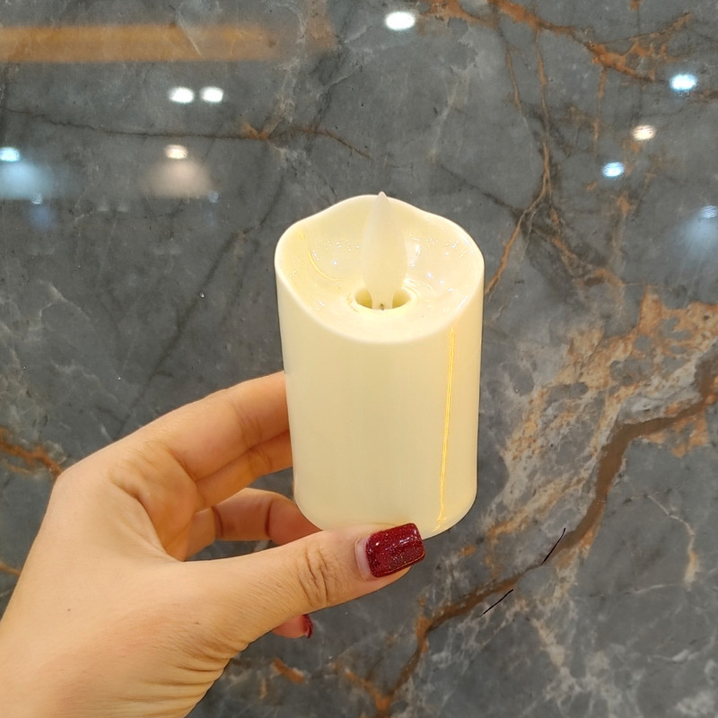 شمع ال ای دی مدل شعله متحرک کد 07 مجموعه 6 عددی