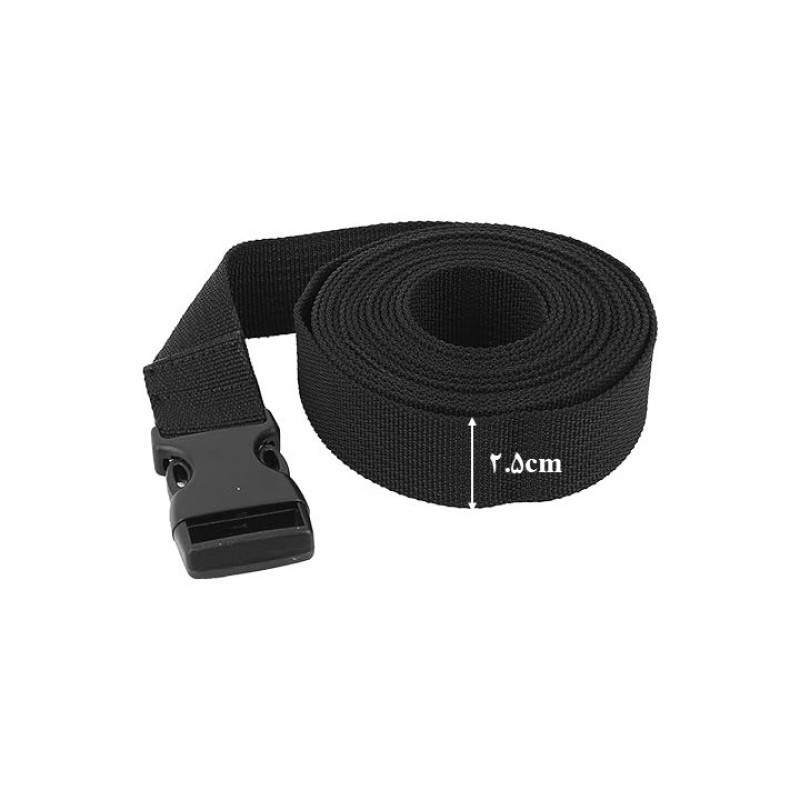 بند نگهدارنده کیف و کوله پشتی مدل شبرنگ-190-2.5cm کد اربعین مجموعه 4 عددی