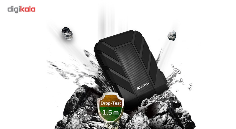 هارد اکسترنال ای دیتا مدل HD710 Pro ظرفیت 2 ترابایت با استاندارد ارتباطی USB 3.2 Gen1