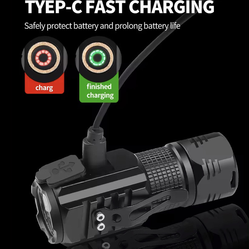 چراغ قوه دینکس مدل ضد آب  DX-105 با نور مهتابی