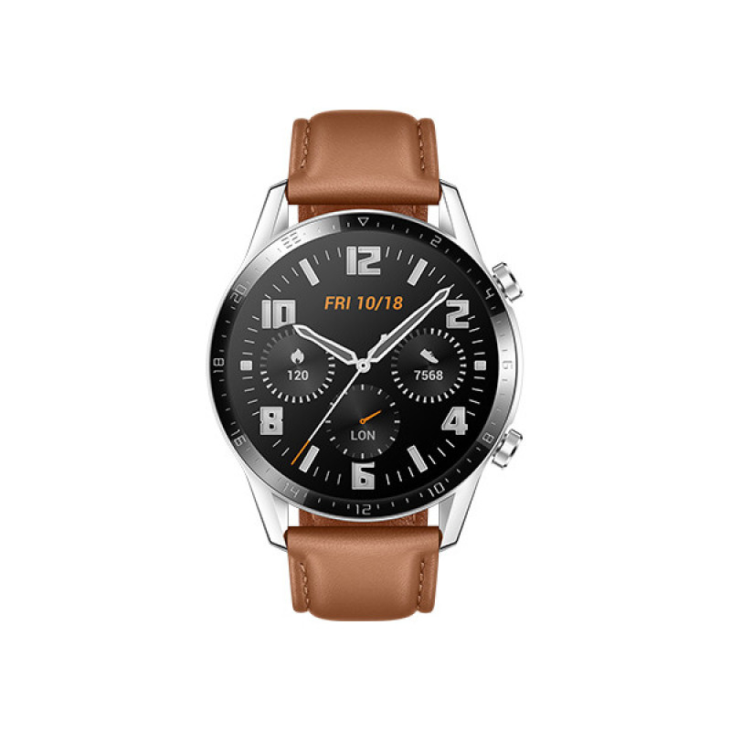 ساعت هوشمند هوآوی مدل WATCH GT 2 LTN-B19 46 mm بند لاستیکی