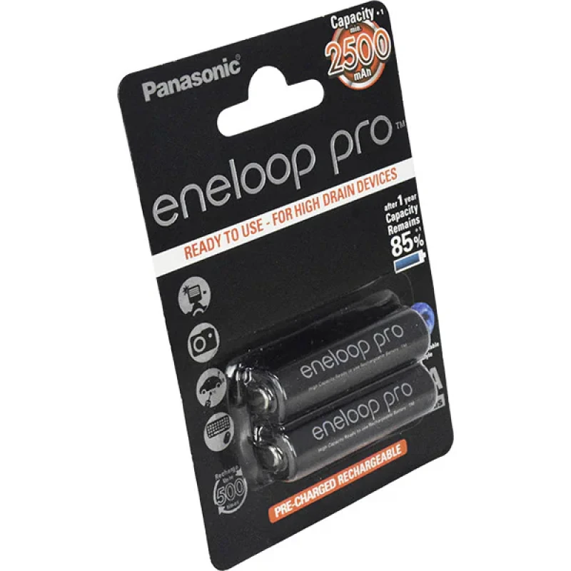 باتری قلمی قابل شارژ پاناسونیک مدل eneloop pro_340