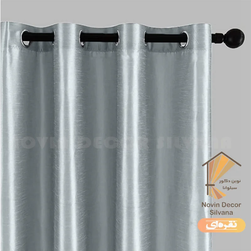 پرده نوین دکور سیلوانا مدل ساتن کد 280 1 سایز 280 × 140 سانتی متر