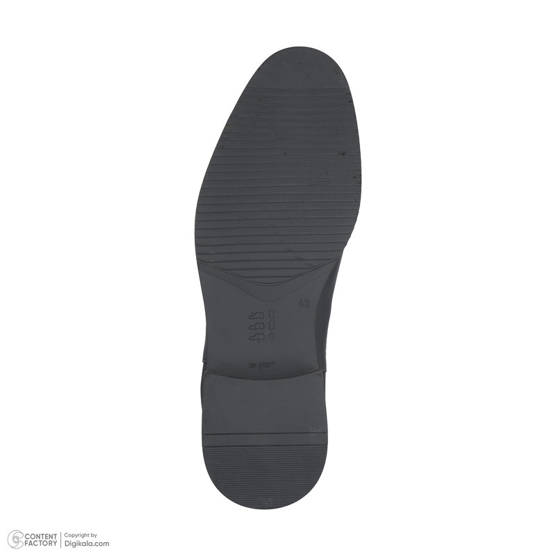 نیم بوت مردانه چرم مشهد مدل j6201-001