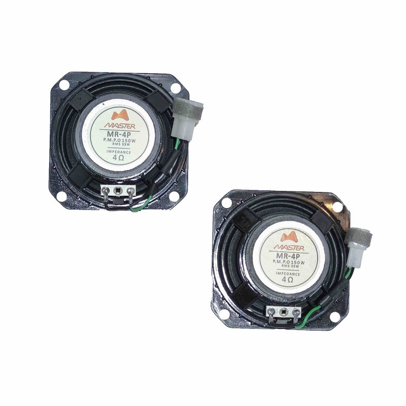 اسپیکر جلو خودرو مستر مدل MR-4P سایز 4 اینچ بسته دو عددی