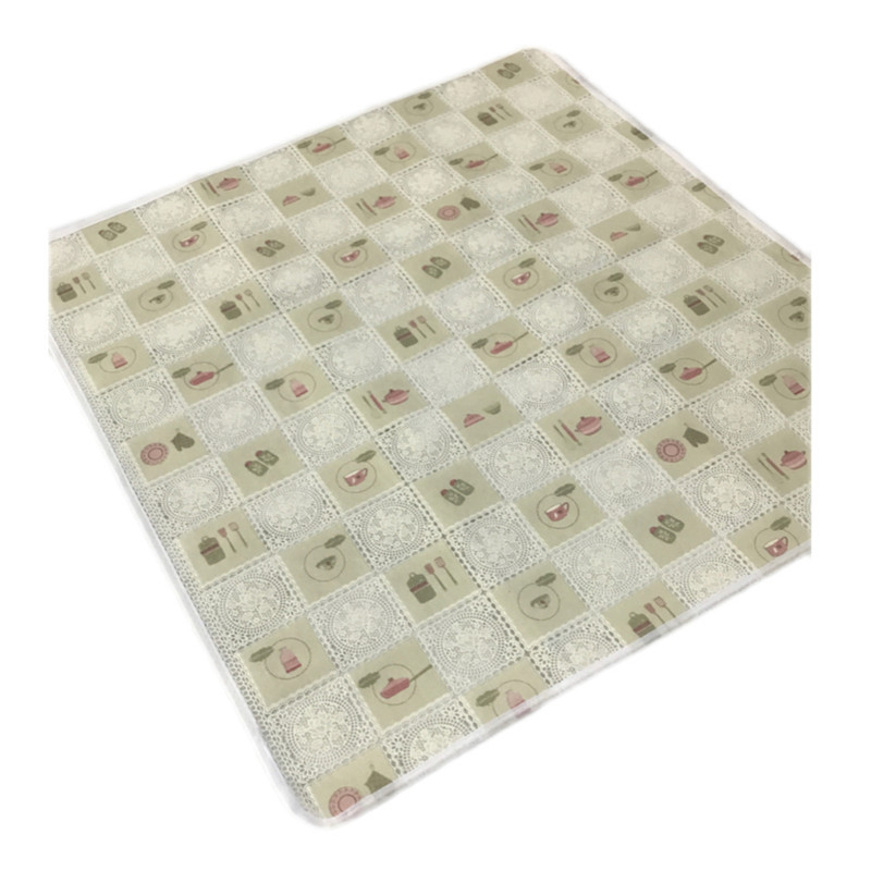 سفره 8 نفره مدل رویال طرح گیپور سایز 140×140 سانتی متر کد 04