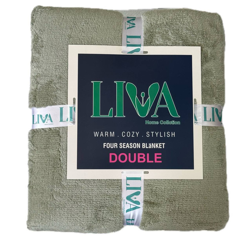 پتو مسافرتی 2 نفره مدل LIVA سایز 220x200 سانتی‌متر