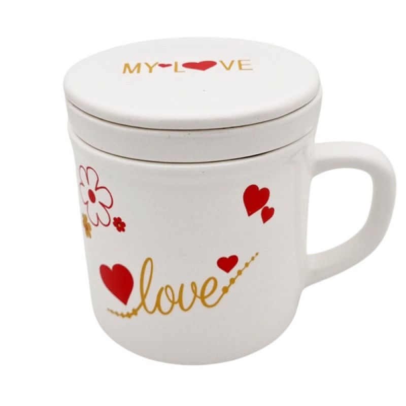 لیوان دمنوش ساز مدل نرگس کد 18185xlove