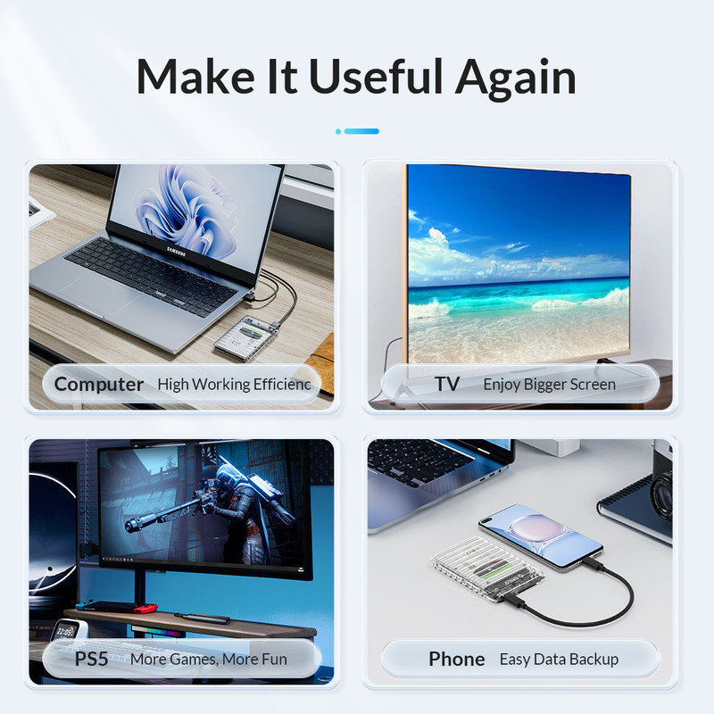قاب هارددیسک اکسترنال  2.5 اینچی USB 3.0 اوریکو مدل 2139U3-V1