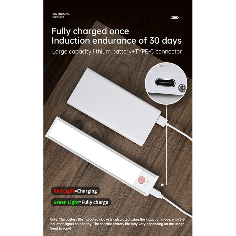 چراغ ال ای دی مدل زیر کابینتی 200mm کد L1007