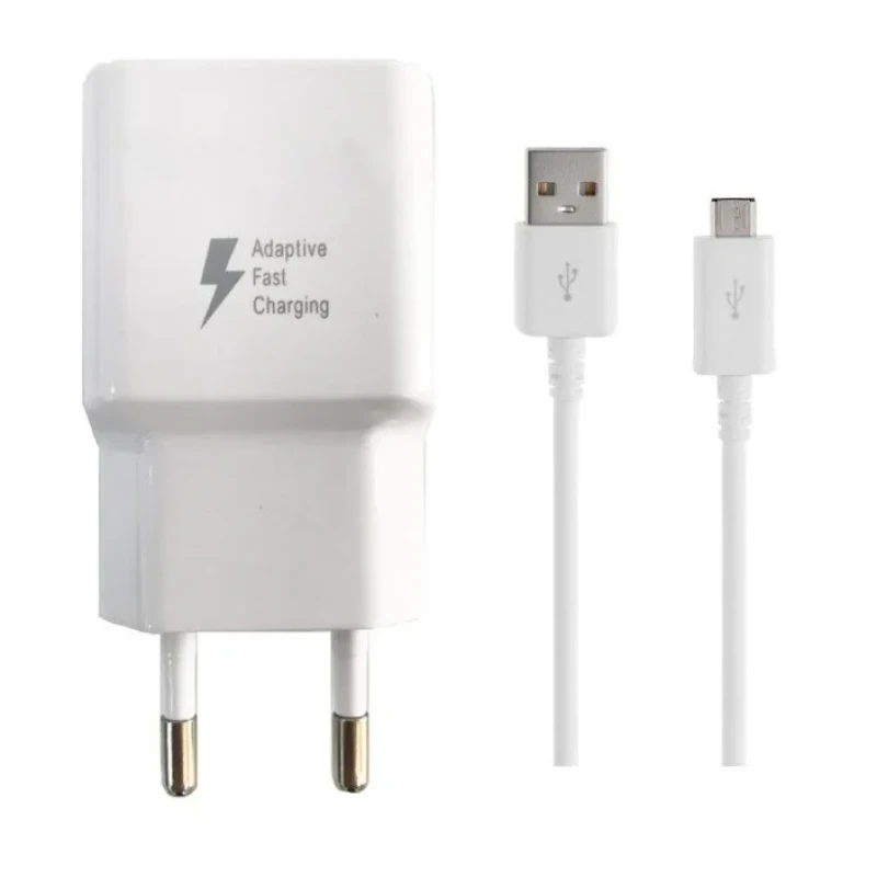 شارژر دیواری مدل sAM878 به همراه کابل تبدیل microusb