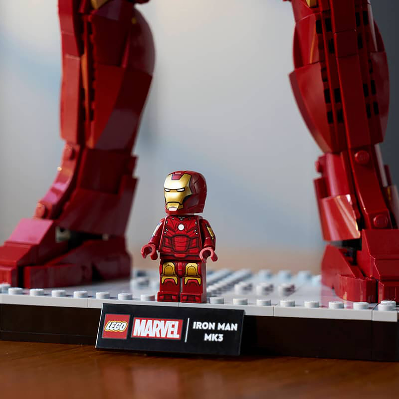 لگو 1297 تکه سری Marvel مدل Iron Man Mark 3 Collectors' Edition کد 76344
