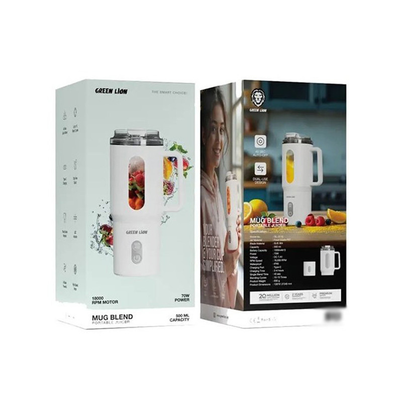 مخلوط کن 500 میلی لیتری گرین لاین مدل GL-JU16