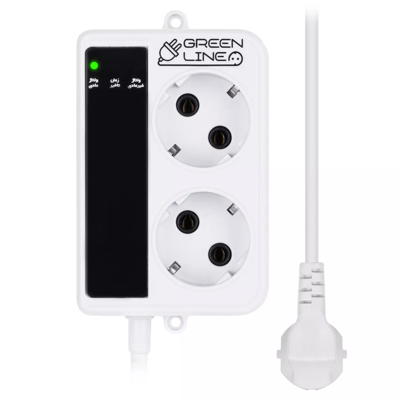 محافظ ولتاژ گرین لاین مدل GLP162W-1.8m