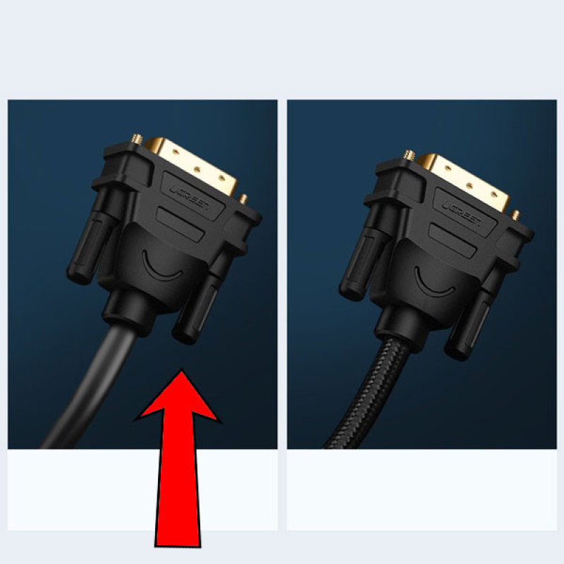 کابل تبدیل HDMI به DVI یوگرین مدل HD106-11150 طول 1.5 متر