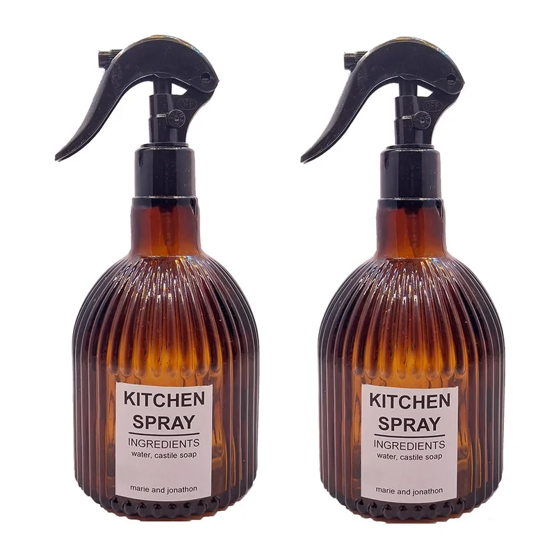 ظرف اسپری روغن مدل الماسی مجموعه 2 عددی