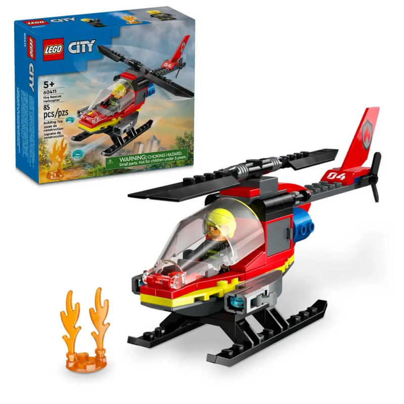 لگو مدل Fire Rescue Helicopter 60411