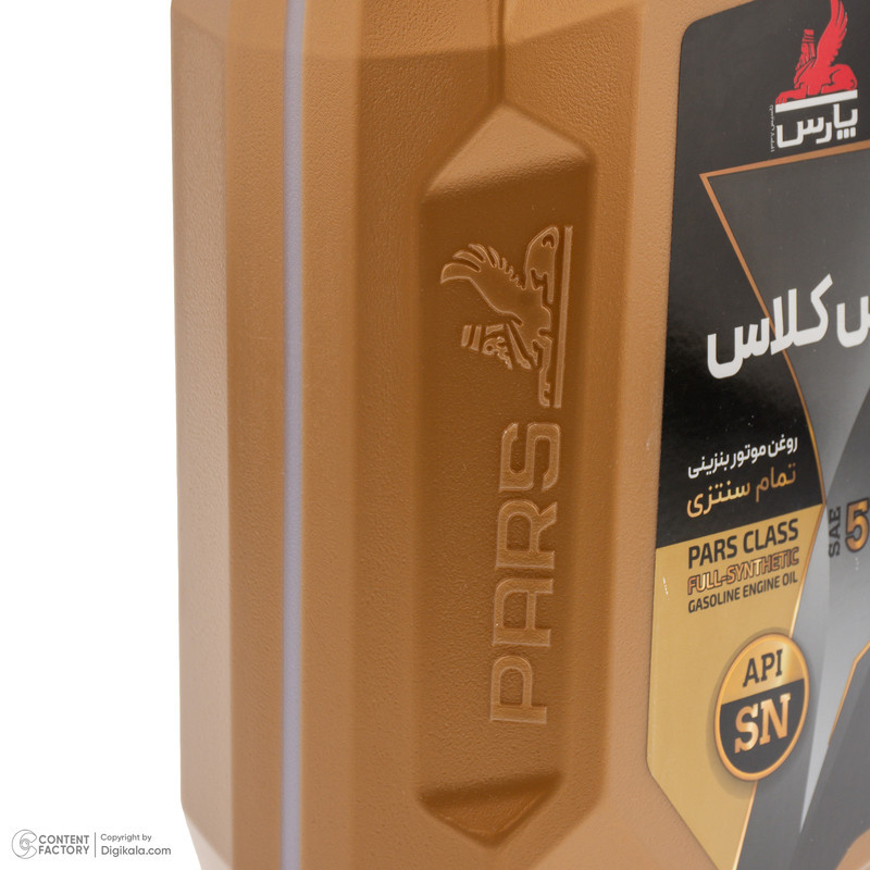 روغن موتور خودرو بنزینی نفت پارس مدل SN 5W30 Renew حجم 5 لیتر