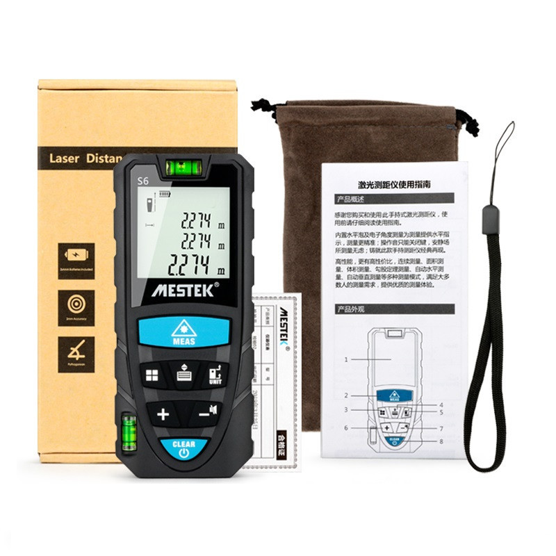 متر لیزری دیجیتال مستک مدل S6 100M