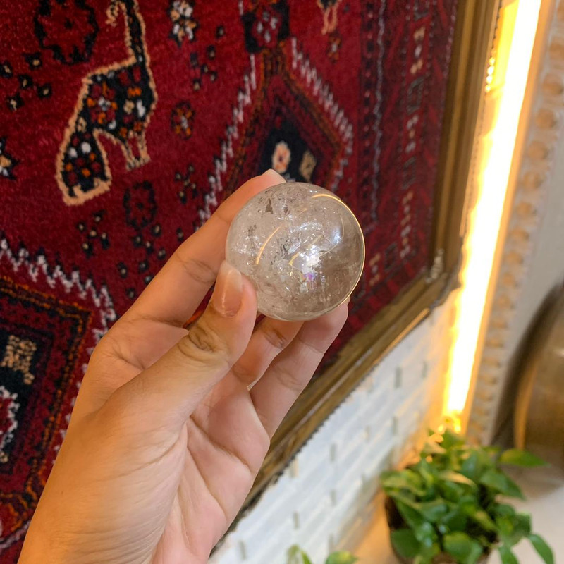 سنگ راف مدل گوی کوارتز کد 110