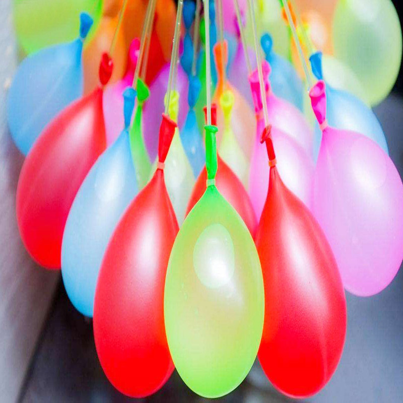 بادکنک آبی مدل happy baby balloons مجموعه 111 عددی