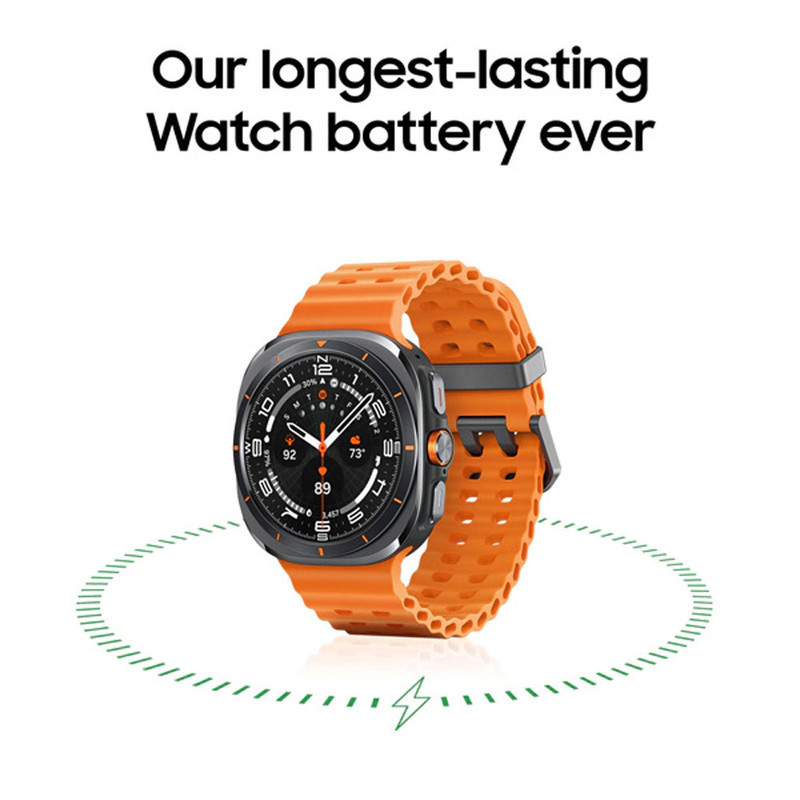 ساعت هوشمند 47 میلی‌متری سامسونگ مدل Galaxy Watch Ultra 2025 با بند مارین