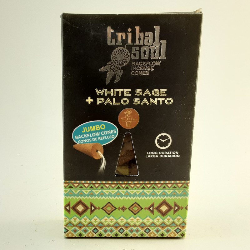 عود تریبال سولد مدل آبشاری طرح white saga & palo santo کد 487