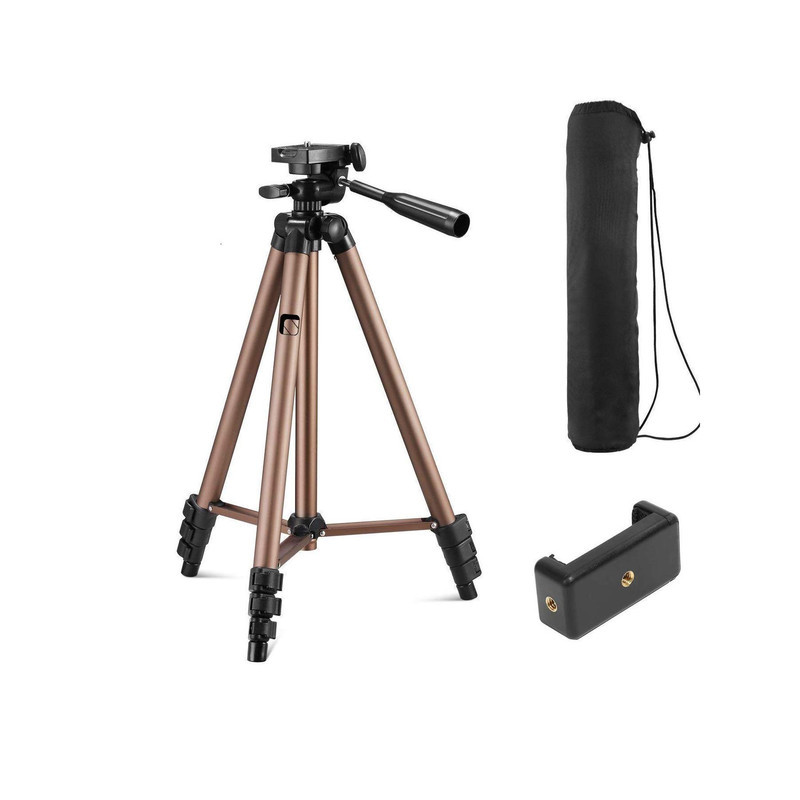 سه پایه نگهدارنده گوشی موبایل ویفنگ مدل WT-3130 به همراه گیره نگهدارنده موبایل