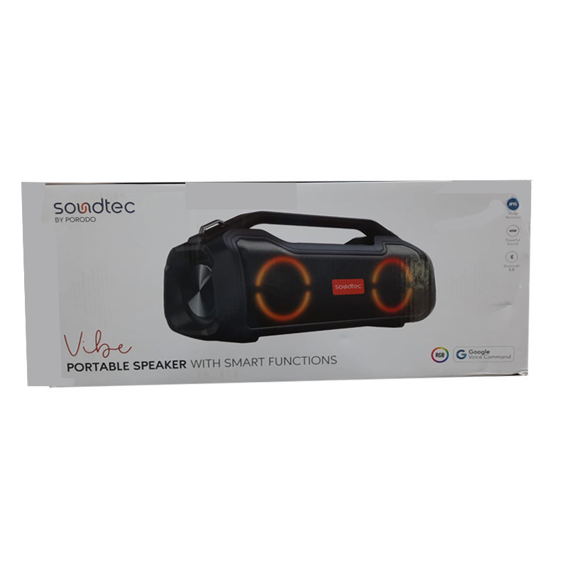 اسپیکر بلوتوثی قابل حمل پرودو مدل soundtec PD-STVBPSPK-BK