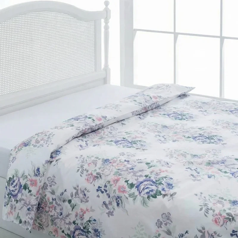 روکش لحاف پنبه انگلیش هوم مدل Floral Garden دو نفره سایز 220x200 سانتی‌متر