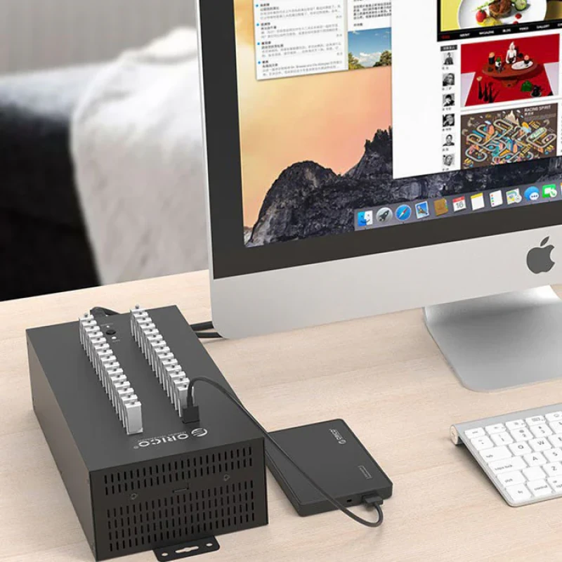 هاب USB صنعتی 30 پورت اوریکو مدل IH30P
