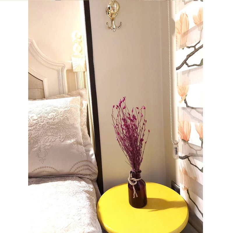 گلدان دکوری شیشه‌ای کد 02، مجموعه 6 عددی، ابعاد 7×7×13 سانتی‌متر، وزن 225 گرم