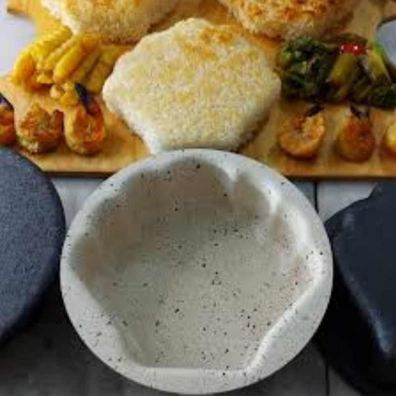 ظرف پخت به گز مدل کته و ته چین طرح صدف