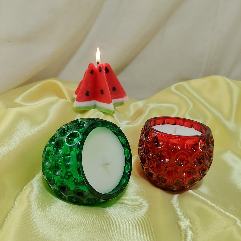 شمع مدل یلدا بسته 2 عددی