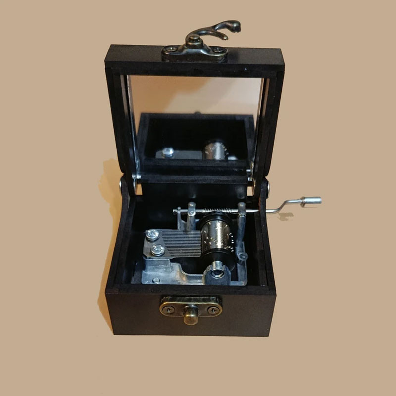 جعبه موزیکال مدل هندلی طرح ونگوگ و گل های آفتابگردان کد 3082