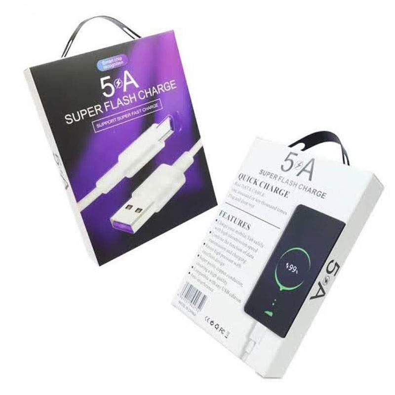 کابل تبدیل USB به USB-C مدل سوپر فست شارژ طول 1 متر