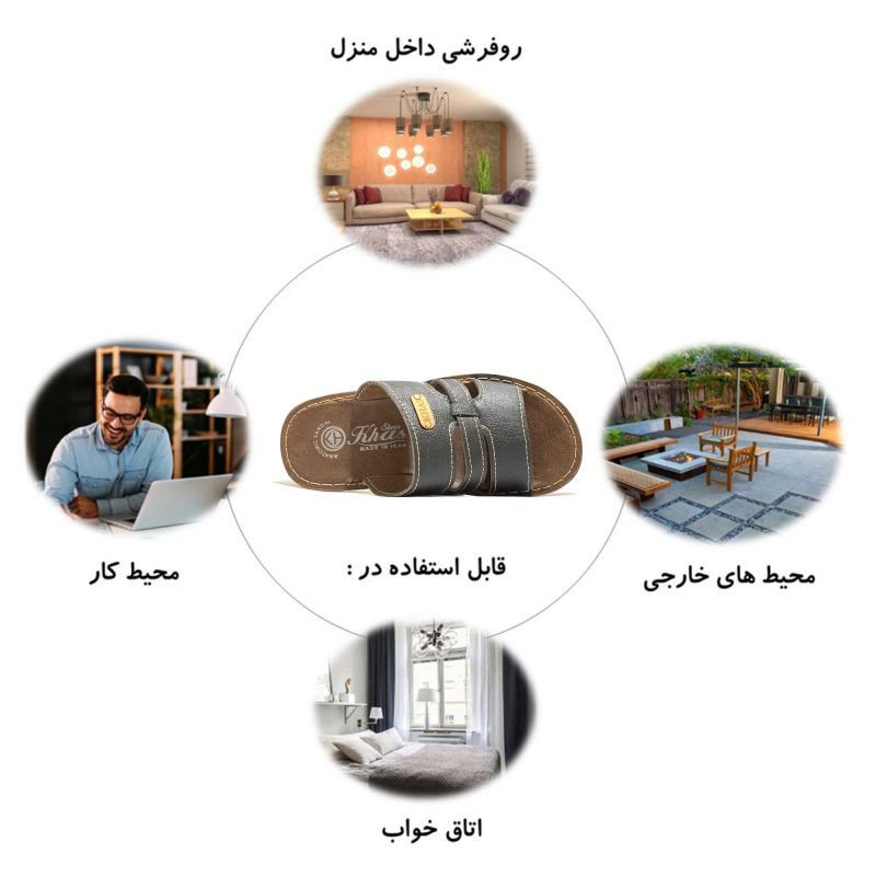 صندل مردانه مدل Khas-Arash3698